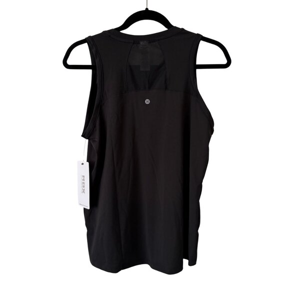 NEW RBX Active On The Run Sleeveless Tank Top Activewear in Black - Medium - Picture 3 of 4